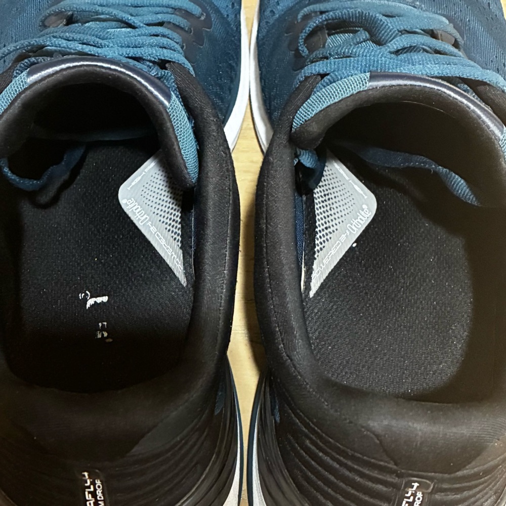 Topo Athletic Ultrafly 4 Men’s size 13 Blue Black Wide Toe - Picture 7 of 9
